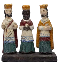 The Three Kings Standing sculpture