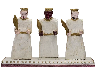 The Three Kings Standing sculpture