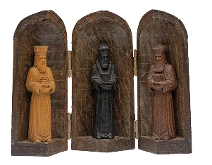 The Three Kings Triptych sculpture