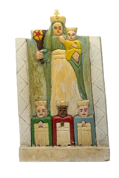 The Virgin of the Three Kings sculpture