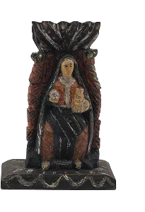 The Virgin of Montserrat sculpture