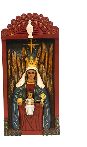 Our Lady of Montserrat sculpture