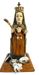 Our Lady of Montserrat sculpture
