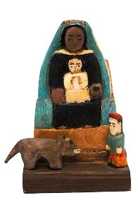 The Miracle of Hormigueros sculpture