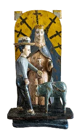The Miracle of Hormigueros sculpture