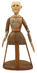 A Virgin (To Be Dressed) sculpture