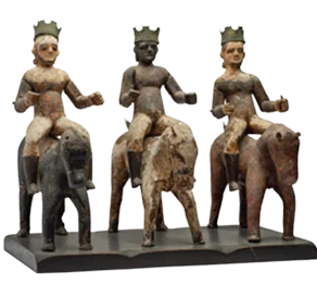 The Three Kings (To Be Dressed) sculpture