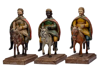 The Three Kings sculptures by Tiburcio de la Espada