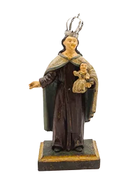 Our Lady of Mount Carmel sculpture by Tiburcio de la Espada