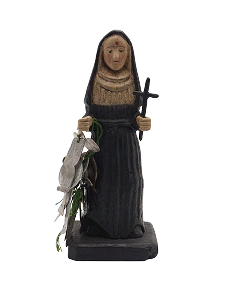 Saint Rita sculpture by Tomás Rivera Díaz