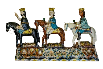 The Three Kings sculptures by Genaro Rivera
