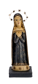 Our Lady of Solitude sculpture by Pedro Arce Sotomayor
