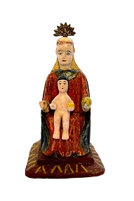Our Lady of Montserrat sculpture by Eduvigis Cabán