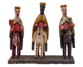 The Three Kings sculpture by Manuel Cabán