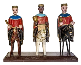 The Three Kings sculpture by Eduvigis Cabán