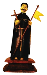 Saint Francis sculpture