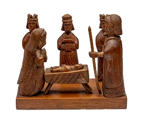 Nativity sculpture