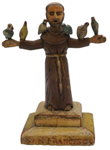 Saint Francis sculpture