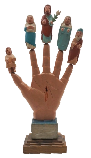 The All-Powerful Hand sculpture