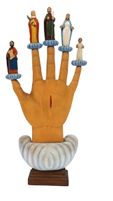The All-Powerful Hand sculpture
