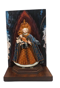 Our Lady of Valvanera sculpture