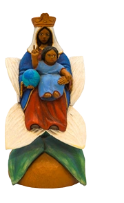 Our Lady of Montserrat sculpture