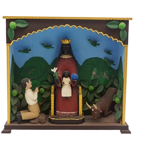 The Miracle of Hormigueros sculpture