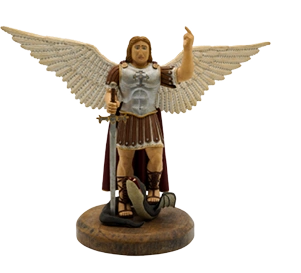 Saint Michael Archangel sculpture
