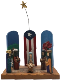 Puerto Rican Nativity by Myrna Báez