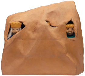 The Three Kings in a Paper Bag by Isaac Laboy Moctezuma