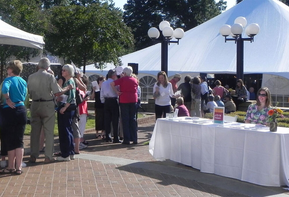 Pottery market at the Mint Museum