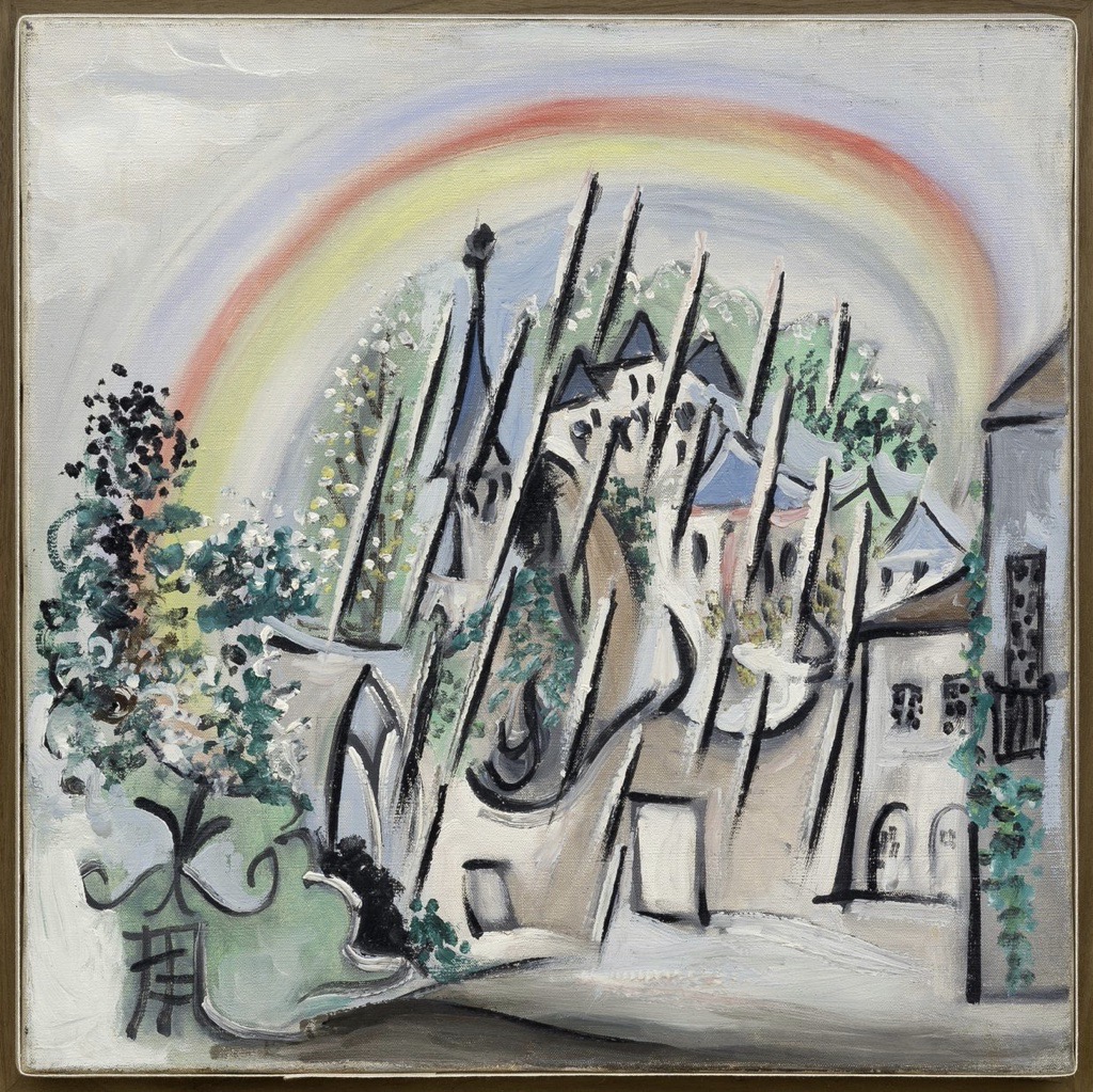 Pablo Picasso (Spanish, 1881-1973). Boisgeloup in the Rain, with Rainbow