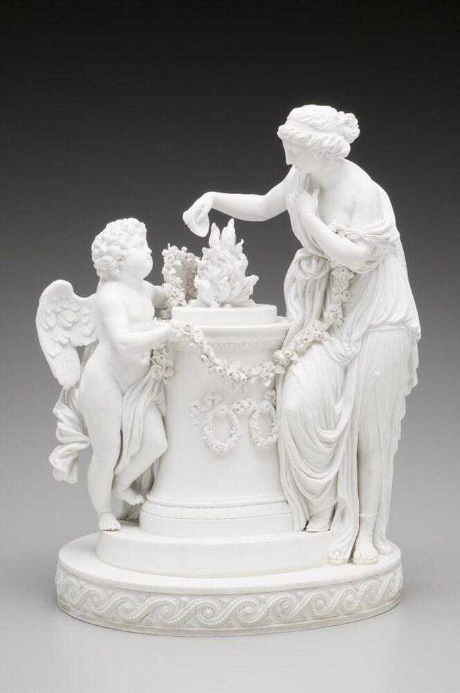 porcelain statue